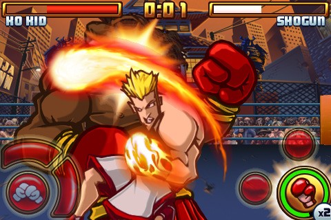 iPhone žaidimas Super KO Boxing