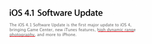 Nauja iOS 4.1