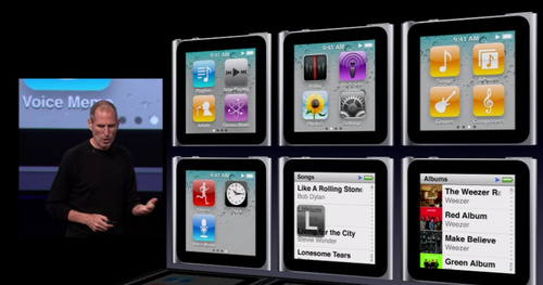Naujo iPod Nano pristatymas
